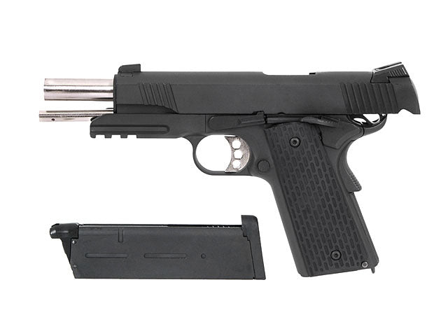 Army Armament R28 Full Metal 1911 Warrior Gas Blowback Pistol – Black | Army Armament