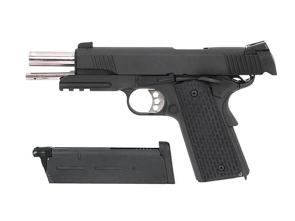 Army Armament R28 Full Metal 1911 Warrior Gas Blowback Pistol – Black | Army Armament