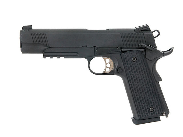Army Armament R28 Full Metal 1911 Warrior Gas Blowback Pistol – Black | Army Armament