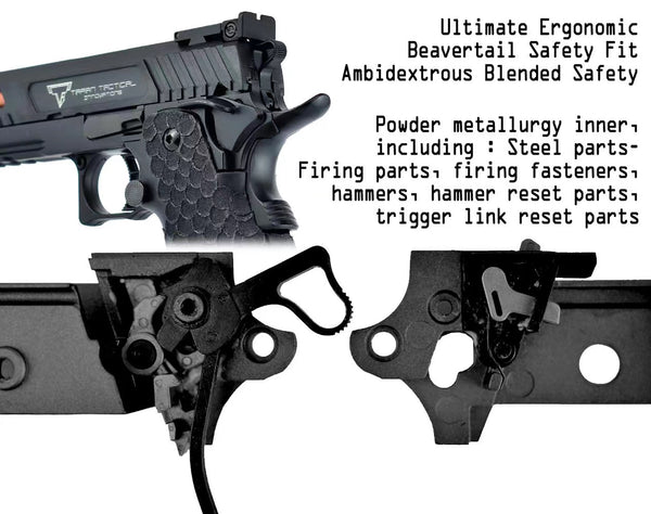 Army Armament Deluxe CNC Ver. TTI Licensed Combat Master 2011 Gas Blowback Pistol | Army Armament