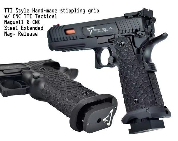 Army Armament Deluxe CNC Ver. TTI Licensed Combat Master 2011 Gas Blowback Pistol | Army Armament