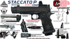 Army Armament Deluxe Ver. Licensed Staccato P Comp 2011 Airsoft Gas Blowback Pistol | Army Armament