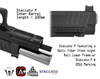 Army Armament Deluxe Ver. Licensed Staccato P 2011 Airsoft Gas Blowback Pistol | Army Armament