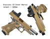Army Armament Deluxe Ver. Licensed Staccato C2 2011 Airsoft Gas Blowback Pistol - FDE | Army Armament
