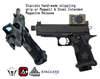 Army Armament Deluxe Ver. Licensed Staccato C2 2011 Airsoft Gas Blowback Pistol | Army Armament
