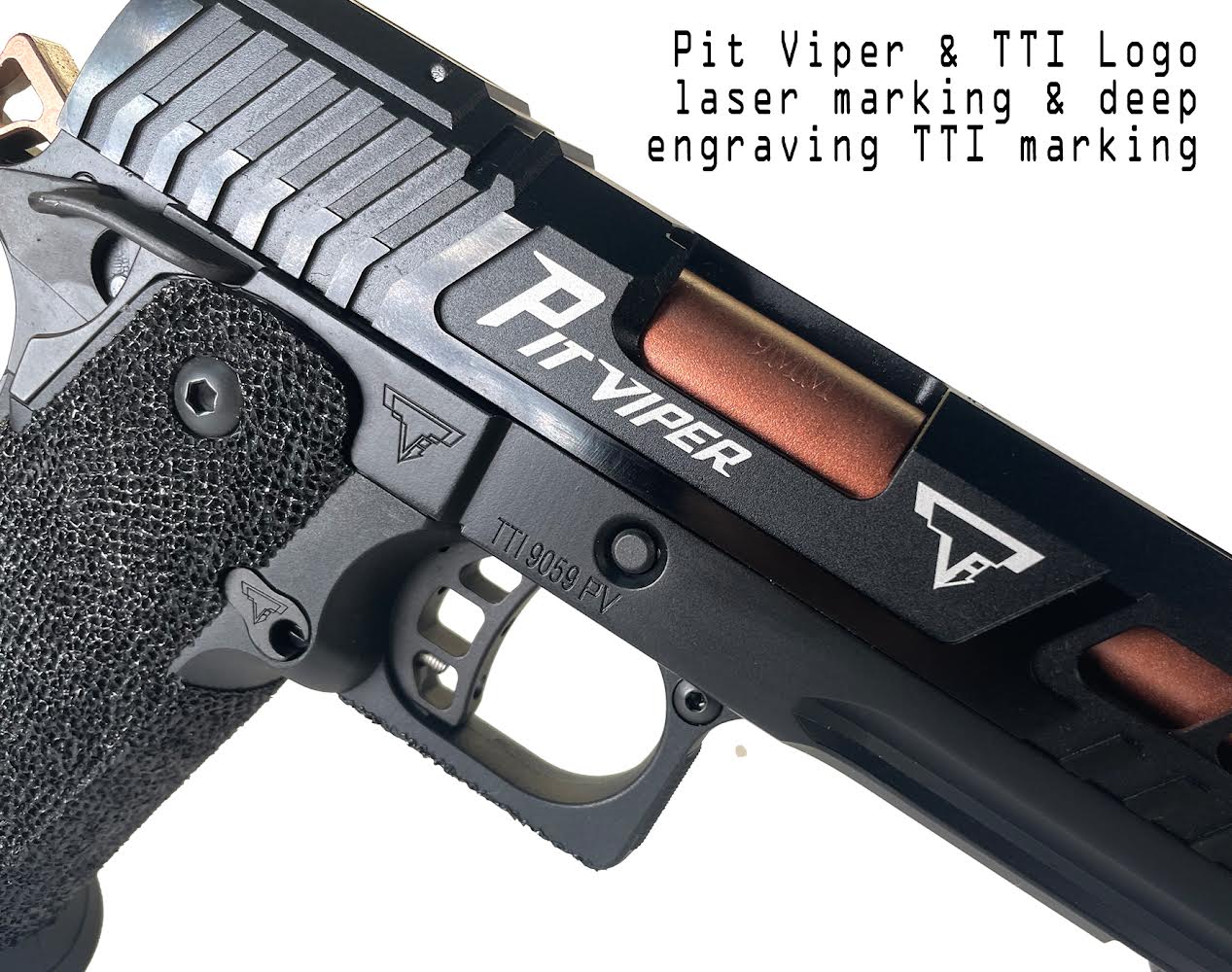 Army Armament Deluxe CNC Ver. Taran Tactical Pit Viper Airsoft Gas Blowback Pistol | Army Armament