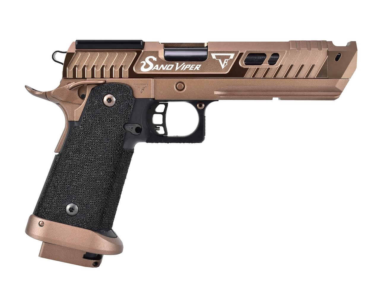 Army Armament Deluxe CNC Ver. TTI Licensed Sand Viper Airsoft Gas Blowback Pistol | Army Armament