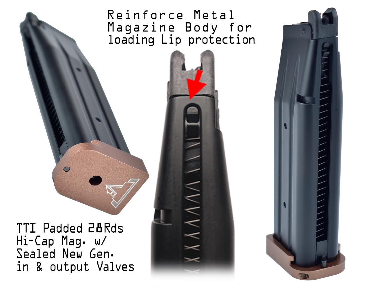 Army Armament Deluxe CNC Ver. TTI Licensed Sand Viper Airsoft Gas Blowback Pistol | Army Armament