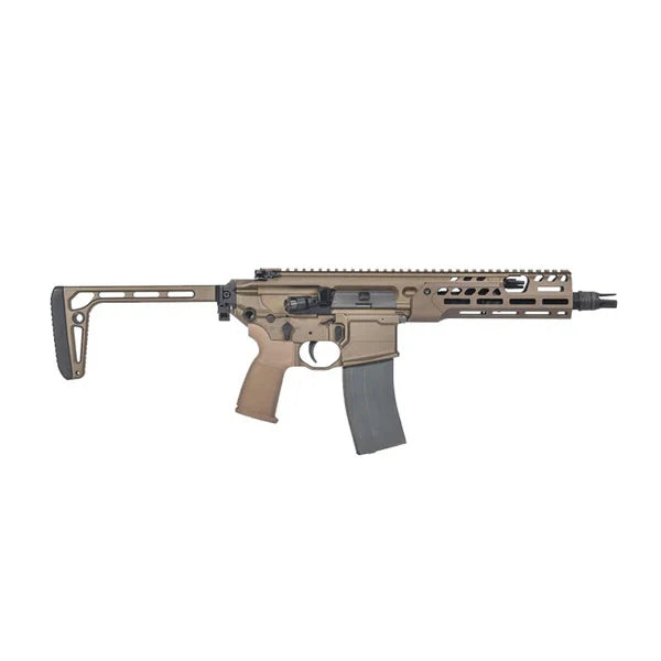 APFG MCX Spear LT 9” SBR Gas Blowback Airsoft Rifle – FDE