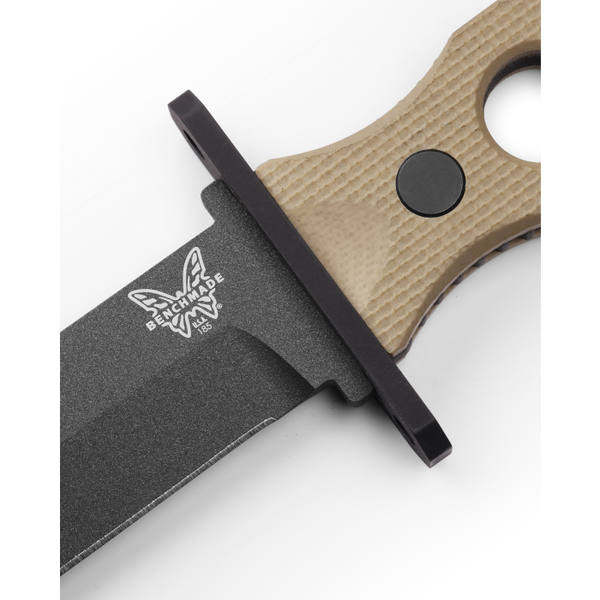 Benchmade SOCP Fixed Blade Dagger – Tan Handle & Sheath/CPM-3V | Benchmade USA