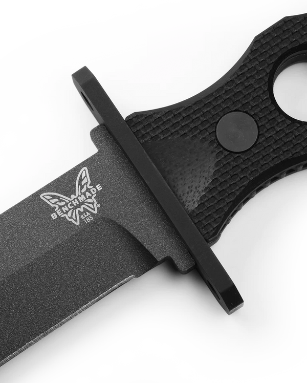 Benchmade SOCP Fixed Blade Dagger – Black Handle & Sheath/CPM-3V | Benchmade USA