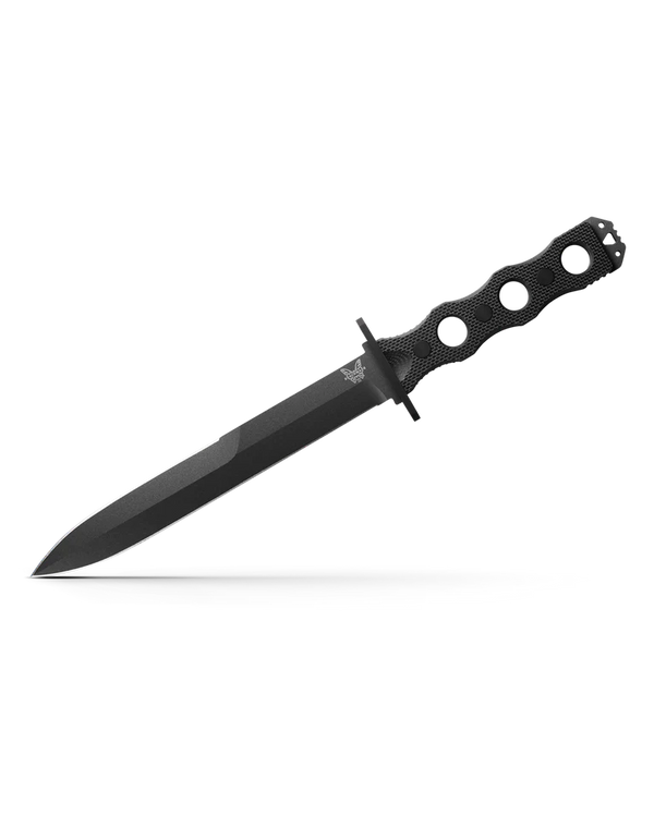 Benchmade SOCP Fixed Blade Dagger – Black Handle & Sheath/CPM-3V | Benchmade USA