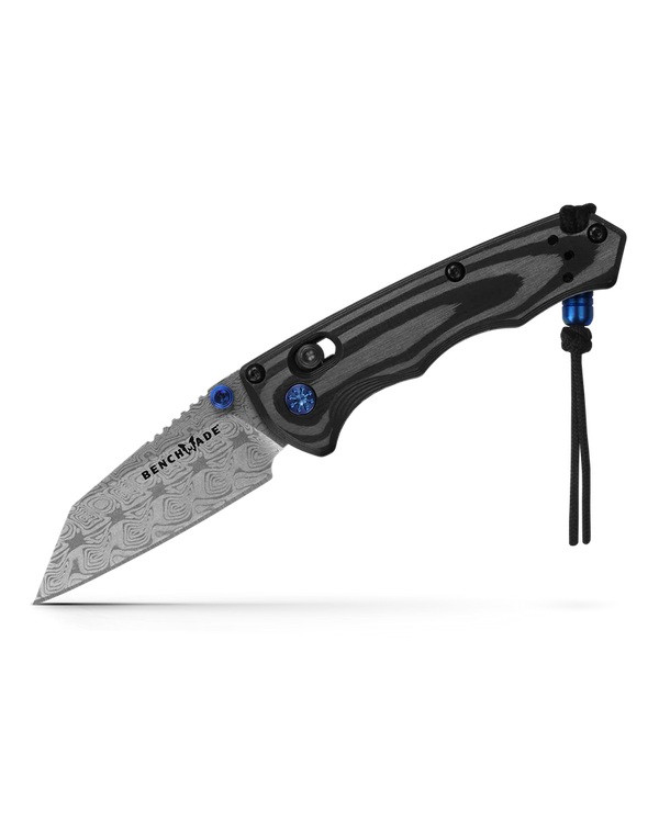 Benchmade Full Immunity Gold Class Folding Knife- Undirectional Carbon Fiber Handle/Dama Steel Blade | Benchmade USA