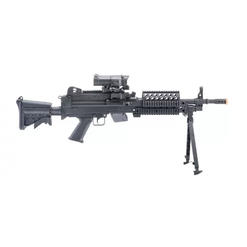 Cybergun FN Licensed M249 Minimi “Featherweight” AEG Airsoft Machine Gun | Cyber Gun