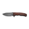 Civivi C18026C-DS1 Mini Praxis Folding Knife w/ Wooden Handle – Damascus Steel