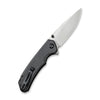 Civivi C2102C Brazen Flipper Folding Knife w/ Black G10 Handle – 14C28N Blade