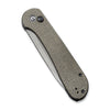 Civivi C2103C Elementum Button Lock Folding Knife w/ Dark Green Micarta Handle – 14C28N Sandvik Steel