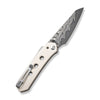 Civivi C22036-DS1 Vision FG Superlock Folding Knife w/ G10 Handle – Damascus Steel