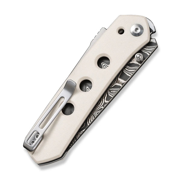 Civivi C22036-DS1 Vision FG Superlock Folding Knife w/ G10 Handle – Damascus Steel