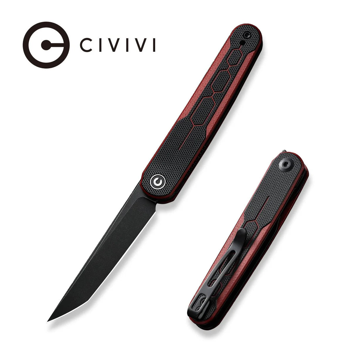 Civivi C23015-1 KwaiQ Flipper Folding Knife w/ G10 Handle – Nitro-V Steel