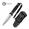 Civivi C23026-1 Perfrico Fixed Blade Knife w/ G10 Handle – 14C28N Sandvik Steel