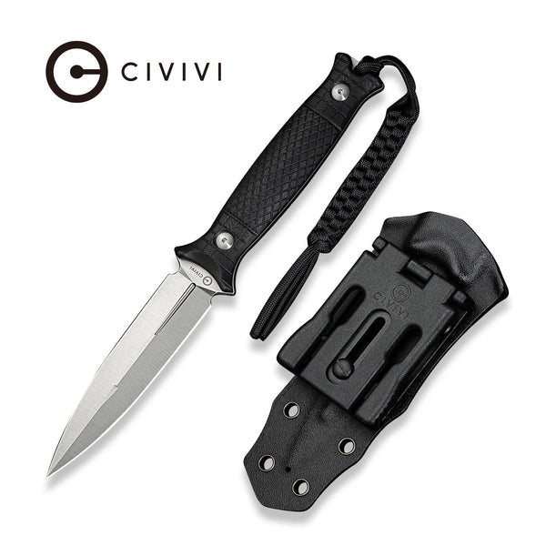 Civivi C23026-1 Perfrico Fixed Blade Knife w/ G10 Handle – 14C28N Sandvik Steel