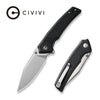 Civivi C23027-1 Tranquil Folding Knife w/ Black G10 Handle – 14C28N Sandvik Steel