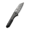 Civivi C23060-DS1 Nugz Flipper Folding Knife w/ Carbon Fiber & G10 Handle – Damascus Steel