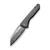 Civivi C23060-DS1 Nugz Flipper Folding Knife w/ Carbon Fiber & G10 Handle – Damascus Steel