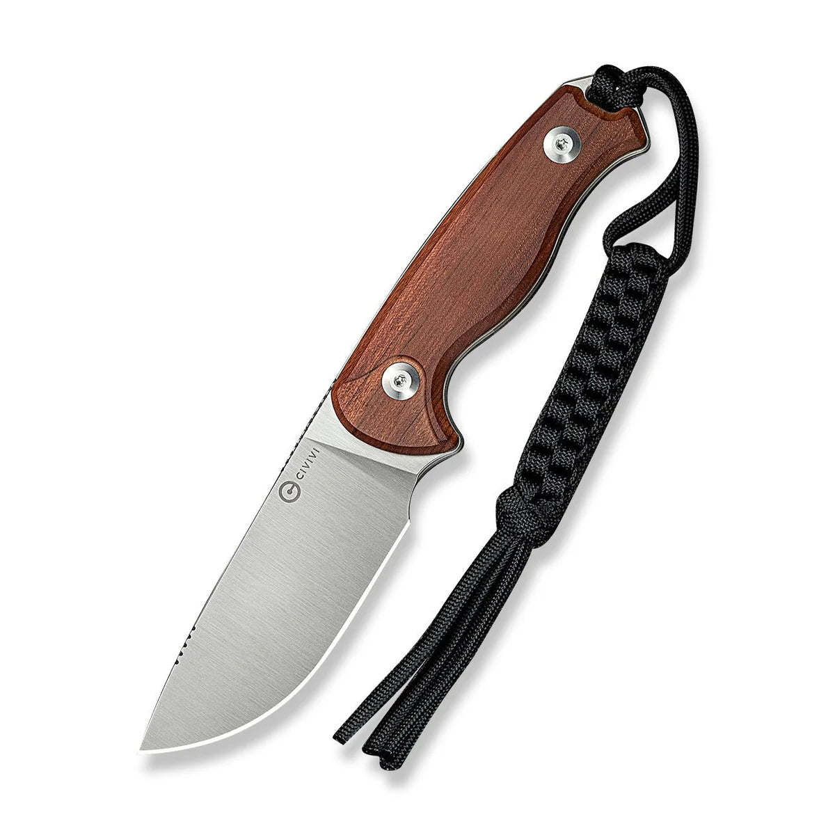 Civivi C23094-4 Timberbark Fixed Blade Knife w/ Wooden Handle – Sandvik 14C28N Blade