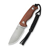 Civivi C23094-4 Timberbark Fixed Blade Knife w/ Wooden Handle – Sandvik 14C28N Blade