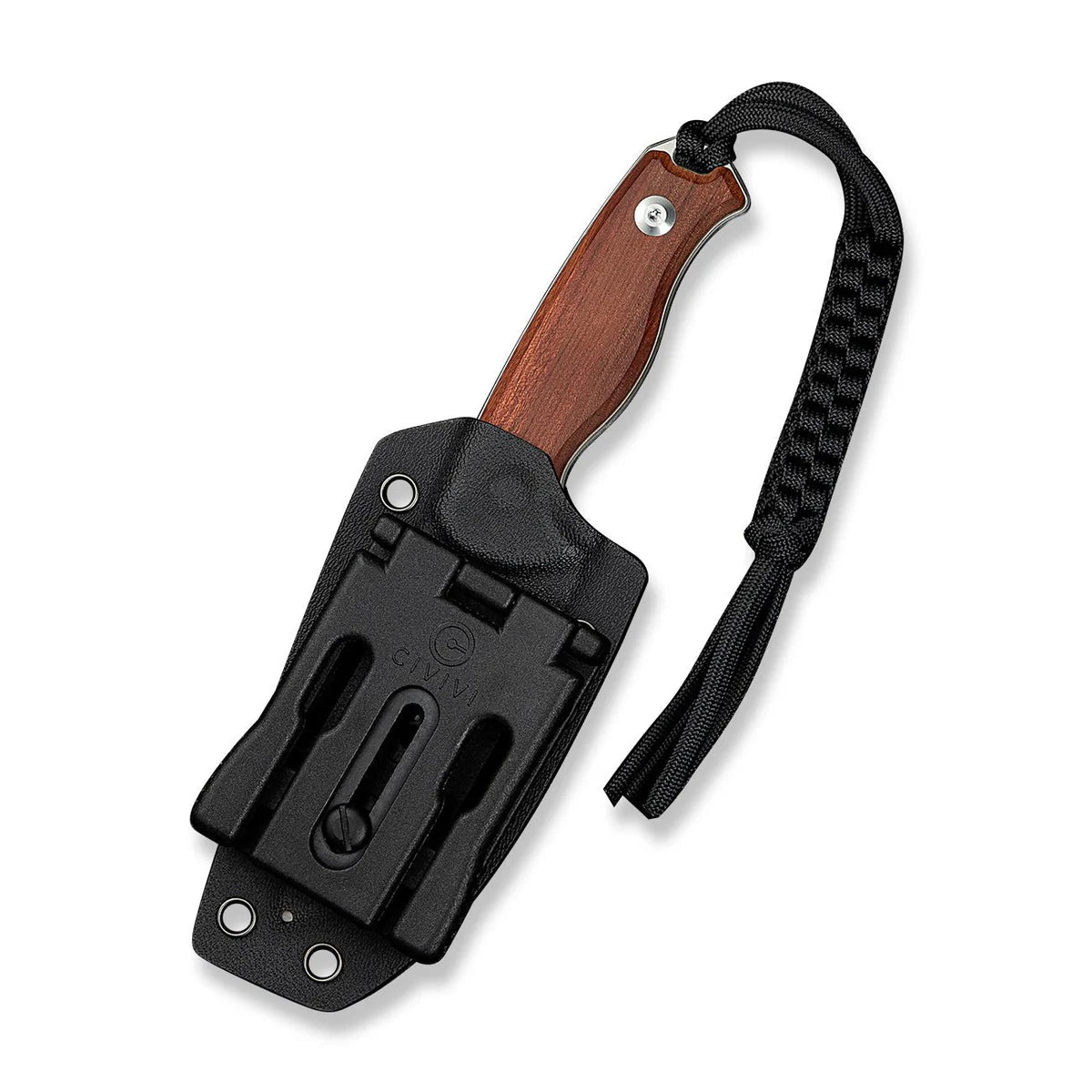 Civivi C23094-4 Timberbark Fixed Blade Knife w/ Wooden Handle – Sandvik 14C28N Blade