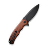 Civivi C803H Praxis Flipper Folding Knife w/ Wooden Handle