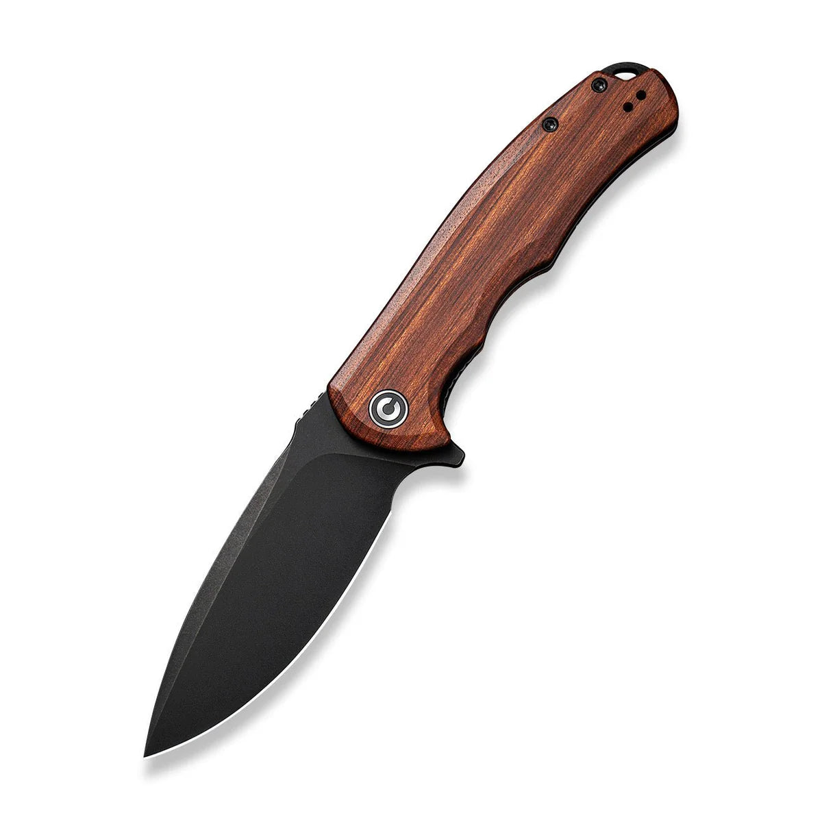 Civivi C803H Praxis Flipper Folding Knife w/ Wooden Handle