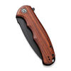 Civivi C803H Praxis Flipper Folding Knife w/ Wooden Handle