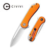 Civivi C907R Elementum Folding Knife w/ Orange G10 Handle - D2 Steel