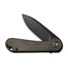 Civivi C907Z Elementum Flipper Folding Knife – D2 Steel w/ Green Micarta Handle