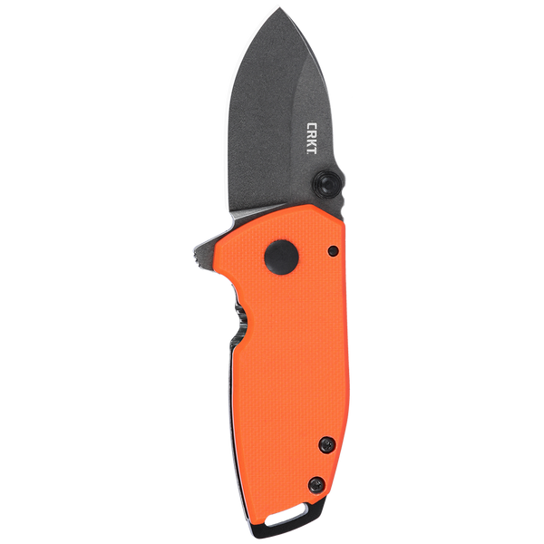 CRKT 2486 Squid Compact Folding Knife – D2 Steel w/ Orange Handle | CRKT