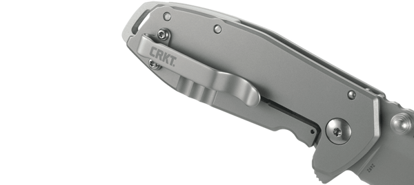 CRKT 2492 Squid Assisted Folding Knife - Silver | CRKT