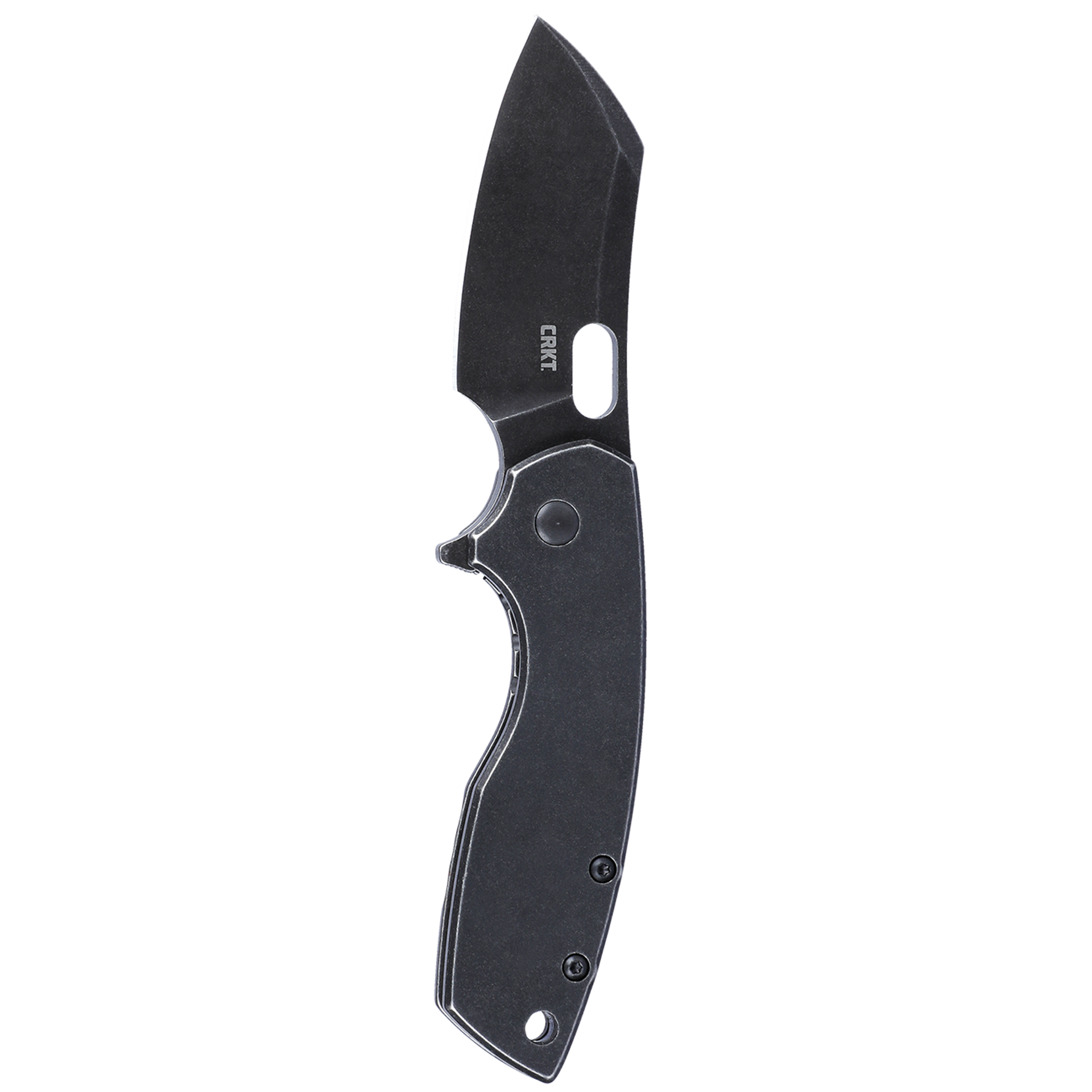 CRKT 5315KS Large Pilar Frame Lock Folding Knife – Black Stonewash | CRKT
