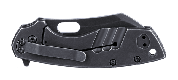 CRKT 5315KS Large Pilar Frame Lock Folding Knife – Black Stonewash | CRKT