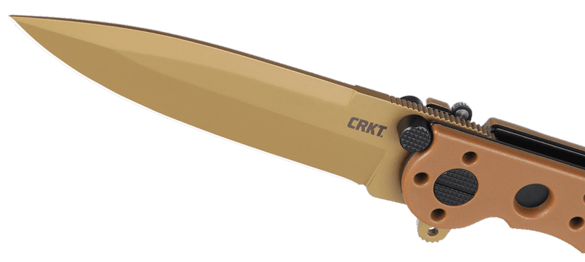 CRKT M16-01DZ Spear Point Folding Knife w/ D2 Steel – Desert Tan | CRKT