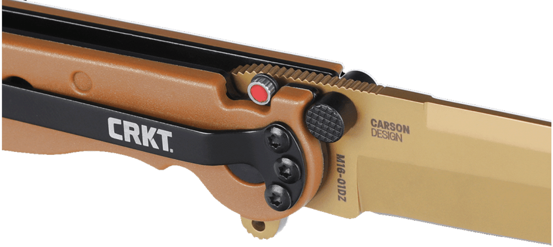 CRKT M16-01DZ Spear Point Folding Knife w/ D2 Steel – Desert Tan | CRKT