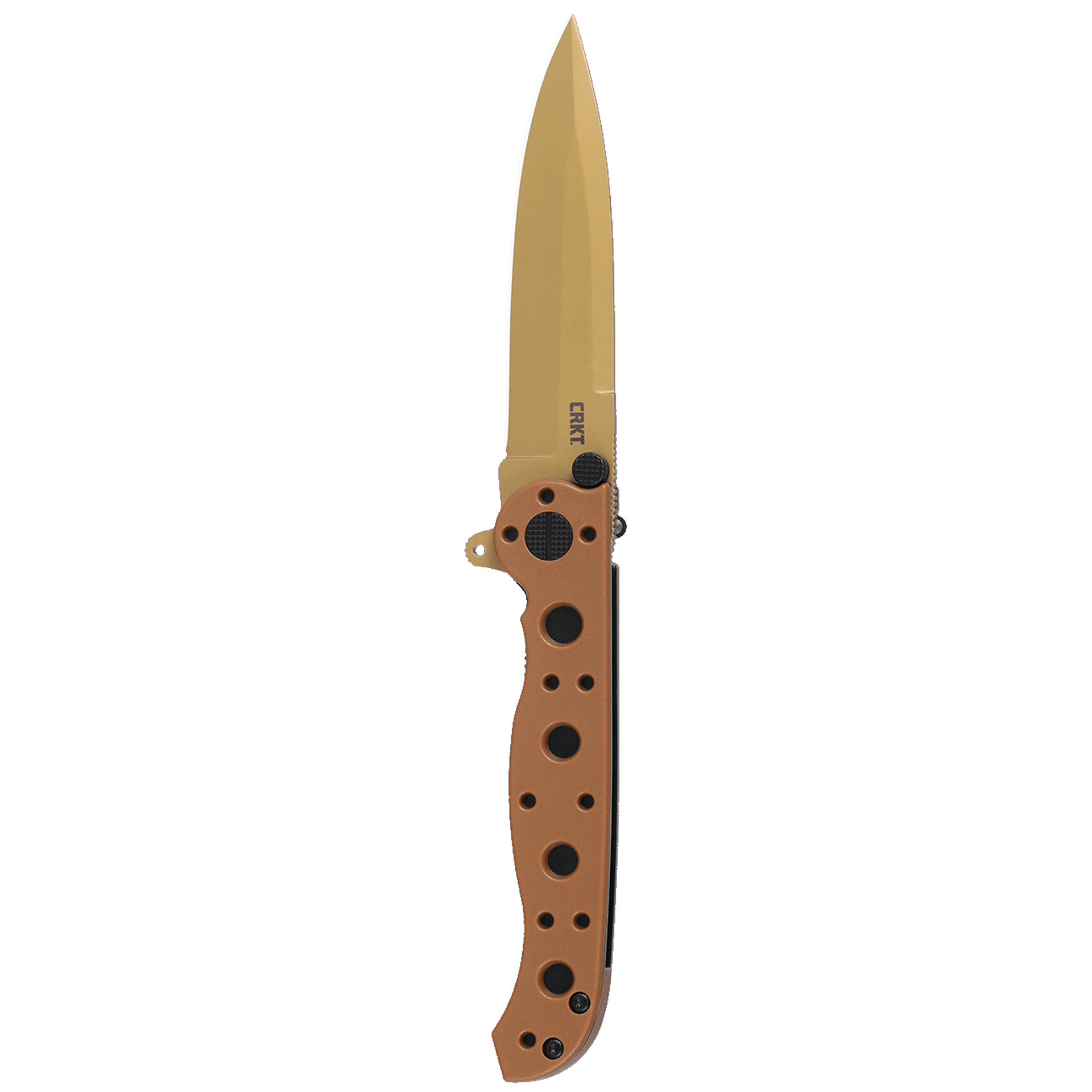CRKT M16-01DZ Spear Point Folding Knife w/ D2 Steel – Desert Tan | CRKT