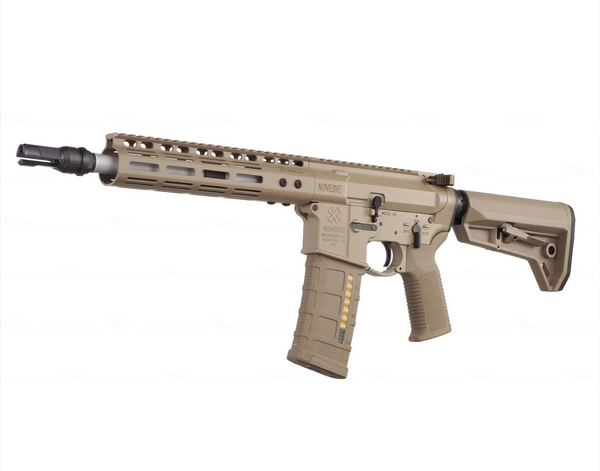 EMG Helios Noveske Licensed N4 MWS Gen 3 Gas Blowback Airsoft Rifle By Double Eagle – Tan | EMG