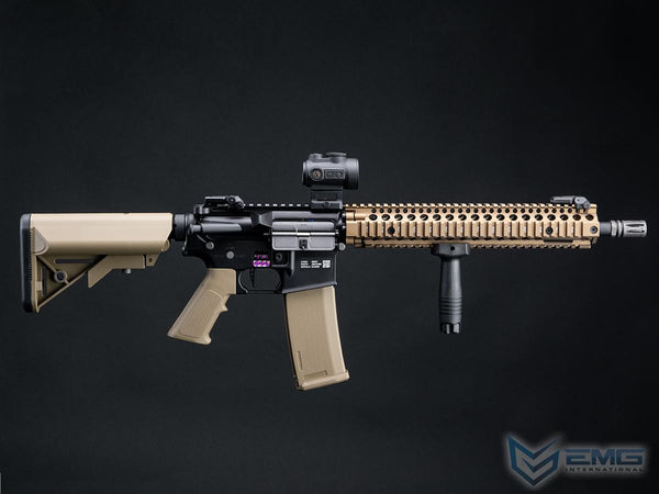 EMG Helios Daniel Defense Licensed M4A1 Carbine EDGE 2.0 Airsoft AEG Rifle – Two Tone w/ GATE ASTER | EMG
