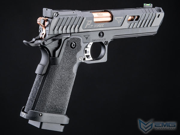 EMG TTI Licensed JW4 2011 Pit Viper Airsoft Gas Blowback (Standard/Green Gas) | EMG