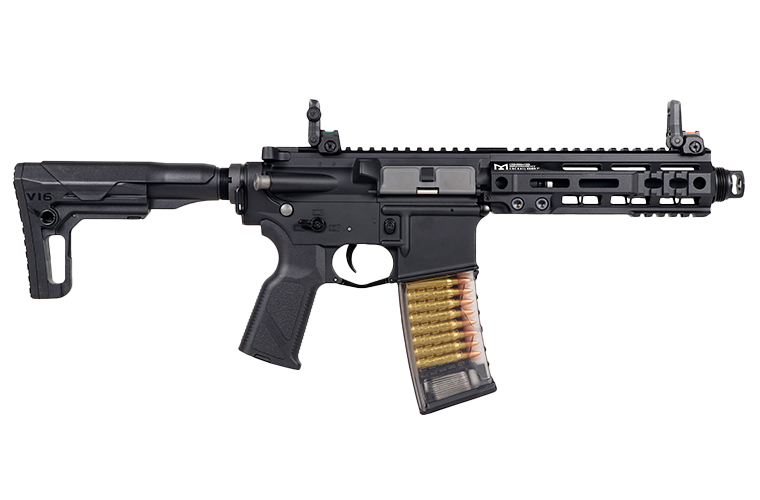 G&G TR16 GMS MK2 7” Airsoft M4 AEG Rifle – Gate Aster