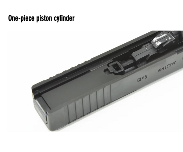 GHK Glock 17 Gen 5 MOS Gas Blowback Airsoft Pistol - Cerakote Aluminum Version | GHK