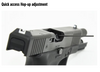 GHK Glock 17 Gen 5 MOS Gas Blowback Airsoft Pistol - Cerakote Aluminum Version | GHK